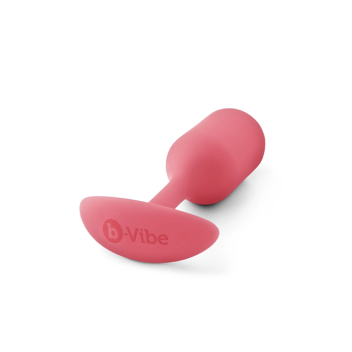 Butt Plugs b-Vibe | Snug Plug 2 Weighted Silicone Plug - Coral    | Awaken My Sexuality