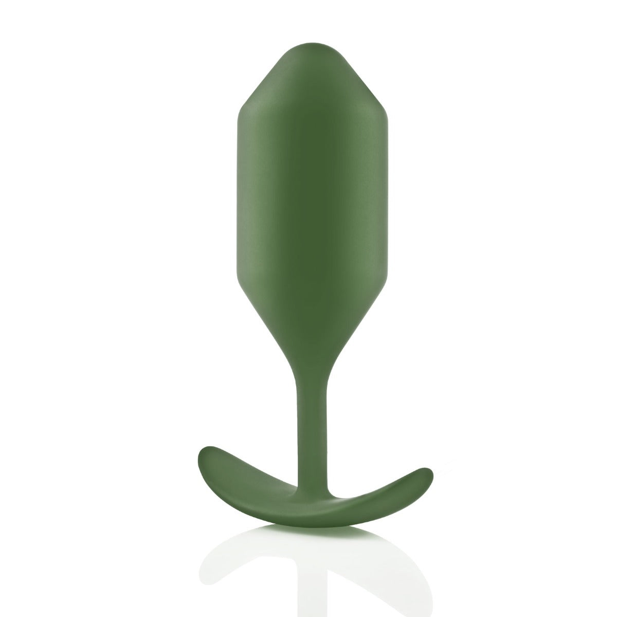 Butt Plugs b-Vibe | Snug Plug 4 Weighted Silicone Plug - Army Green    | Awaken My Sexuality