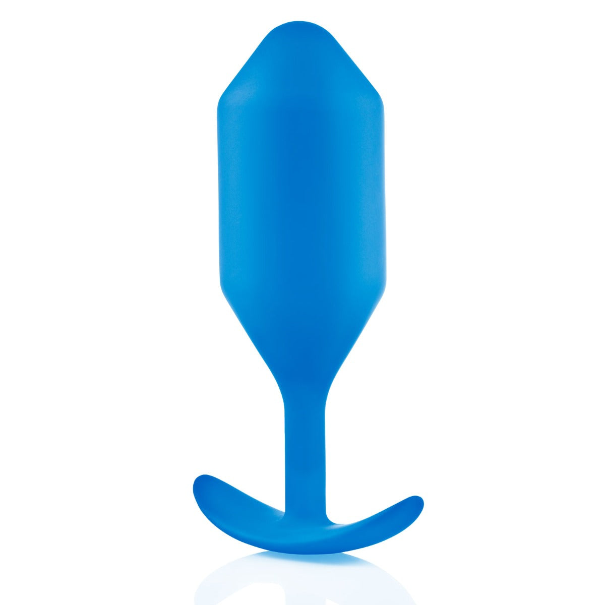 Butt Plugs b-Vibe | Snug Plug 5 Weighted Silicone Plug - Blue    | Awaken My Sexuality