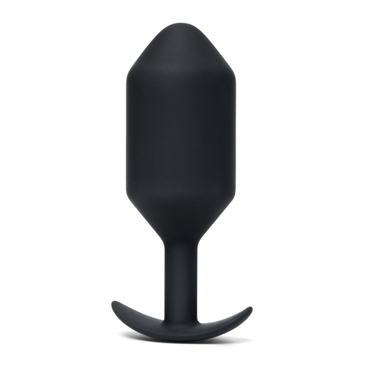 Butt Plugs b-Vibe | Snug Plug 7 Weighted Silicone Plug - Black    | Awaken My Sexuality