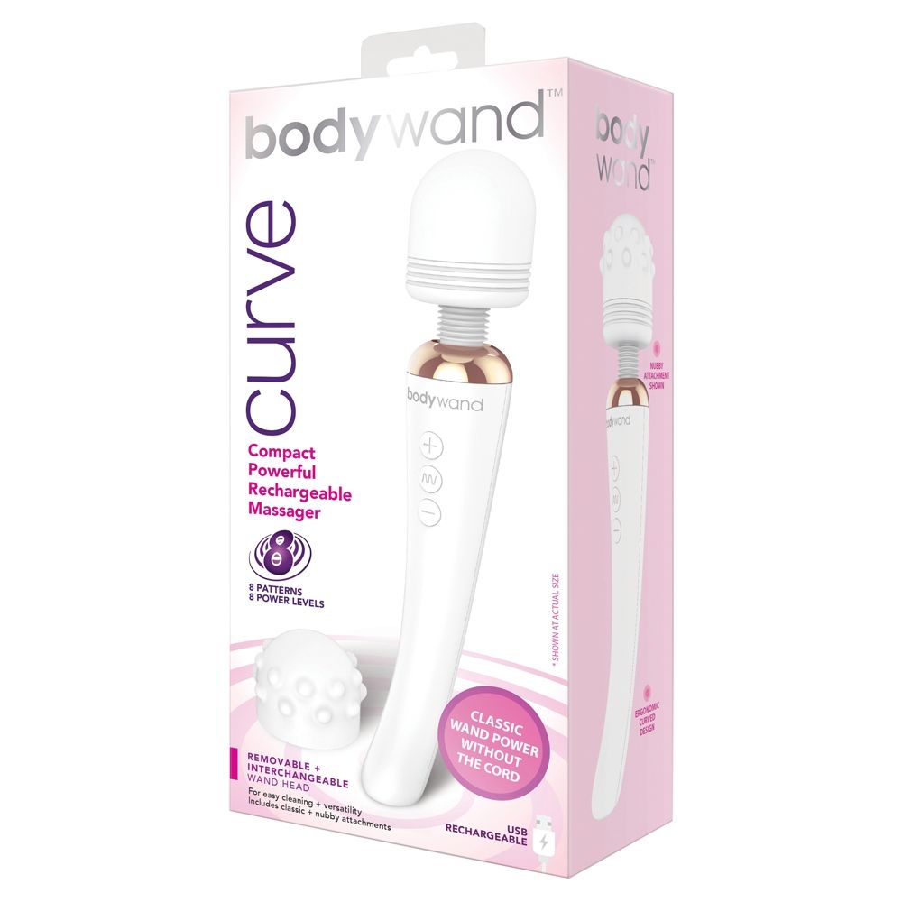  Bodywand | Curve Rechargeable  - White    | Awaken My Sexuality