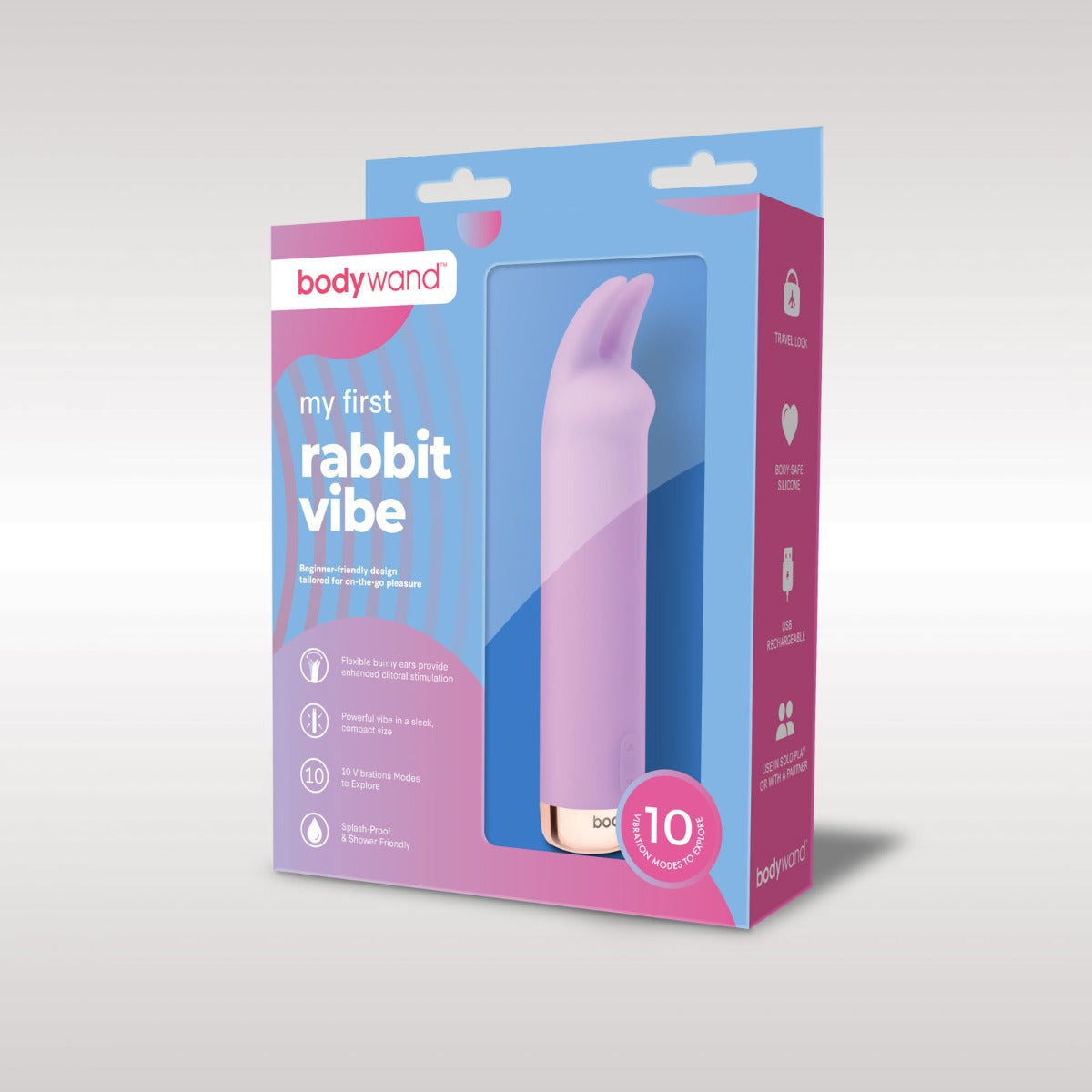 Rabbit Vibrator Bodywand My First Rabbit Vibe | Lavender    | Awaken My Sexuality