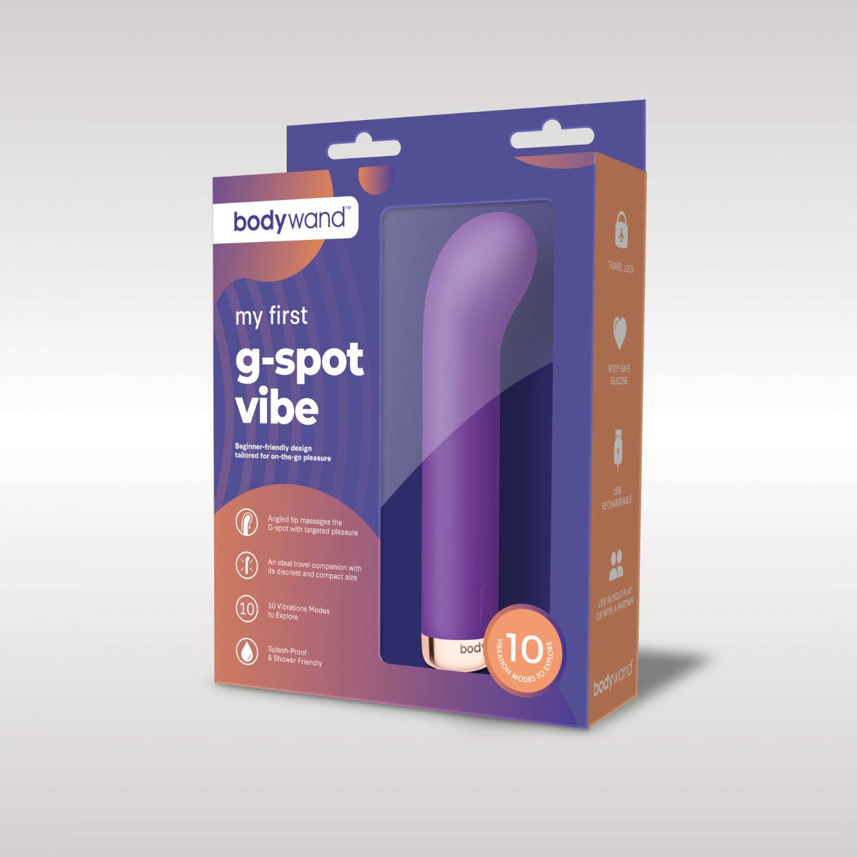 Vibrating G Spot Bodywand | My First G-Spot Vibe - Purple    | Awaken My Sexuality