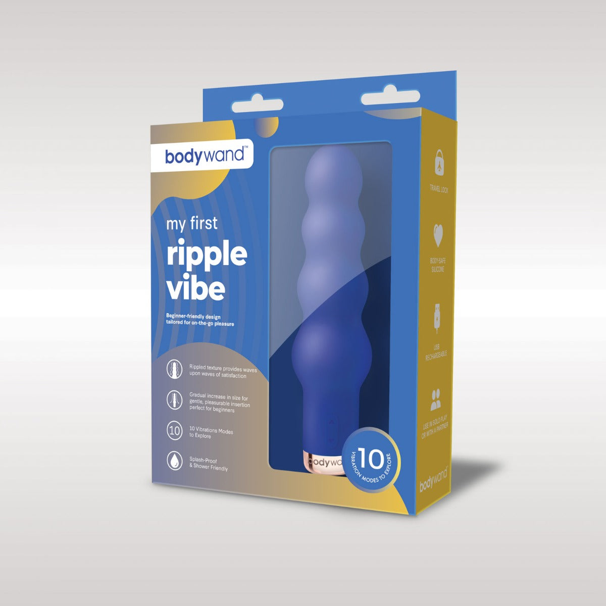  Bodywand | My First Ripple Vibe - Blue    | Awaken My Sexuality