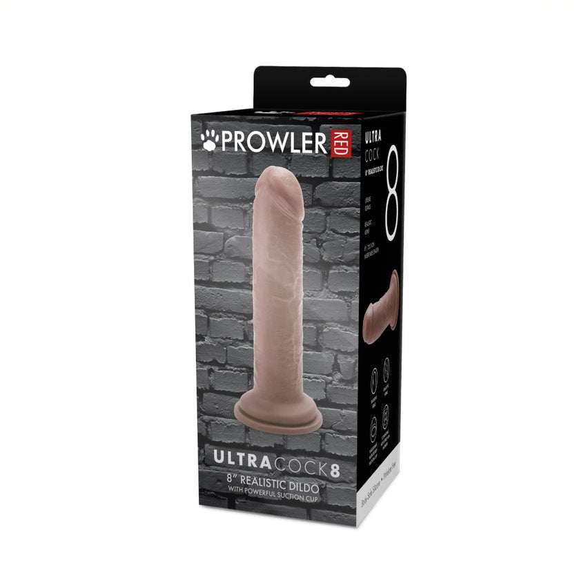 Suction Base Dildos Prowler RED Ultra Cock 8 Dildo - Caramel    | Awaken My Sexuality