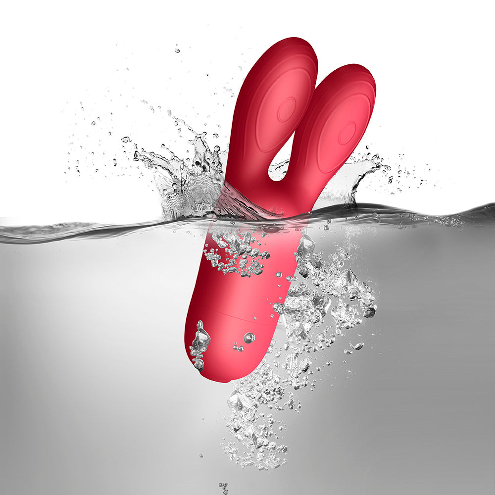 Clitoral Stimulation Rocks Off Sugar Boo | Coral Kiss Rabbit Ears Vibrator - Coral    | Awaken My Sexuality