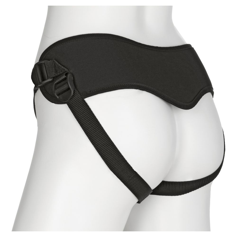 Strap-On Harness Doc Johnson Vac-U-Lock | Platinum Supreme Harness With Plug -  Black    | Awaken My Sexuality