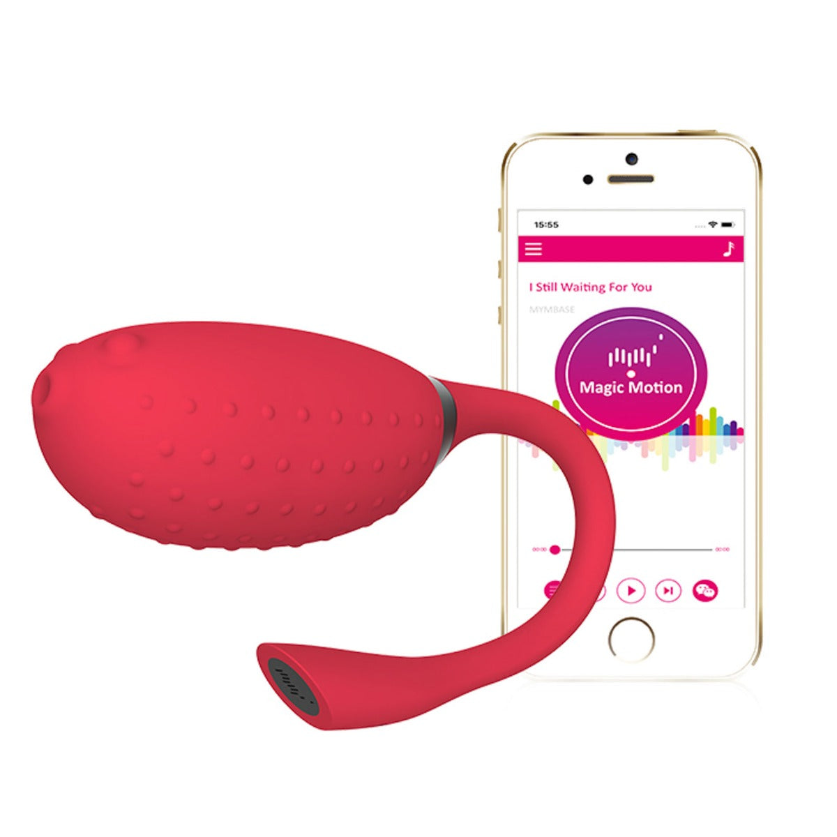 Vibrating Love Egg Magic Motion - Fugu Smart Wearable Vibrator Red    | Awaken My Sexuality