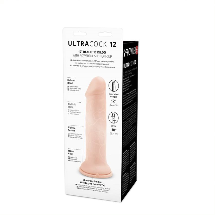 Suction Base Dildos Prowler RED Ultra Cock 12    | Awaken My Sexuality