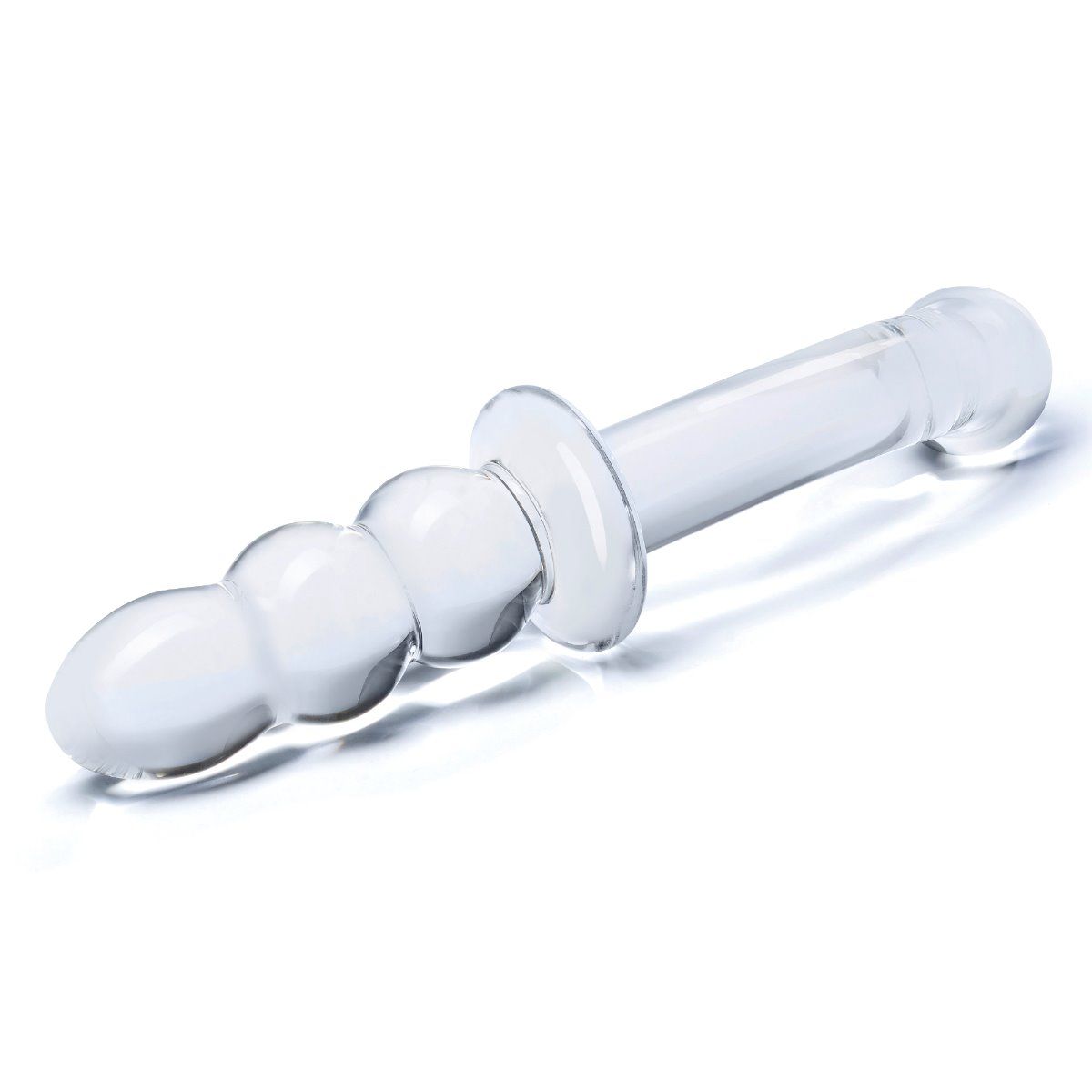 Glass Dildo 8" Glas Ribbed | G-Spot Dildo    | Awaken My Sexuality