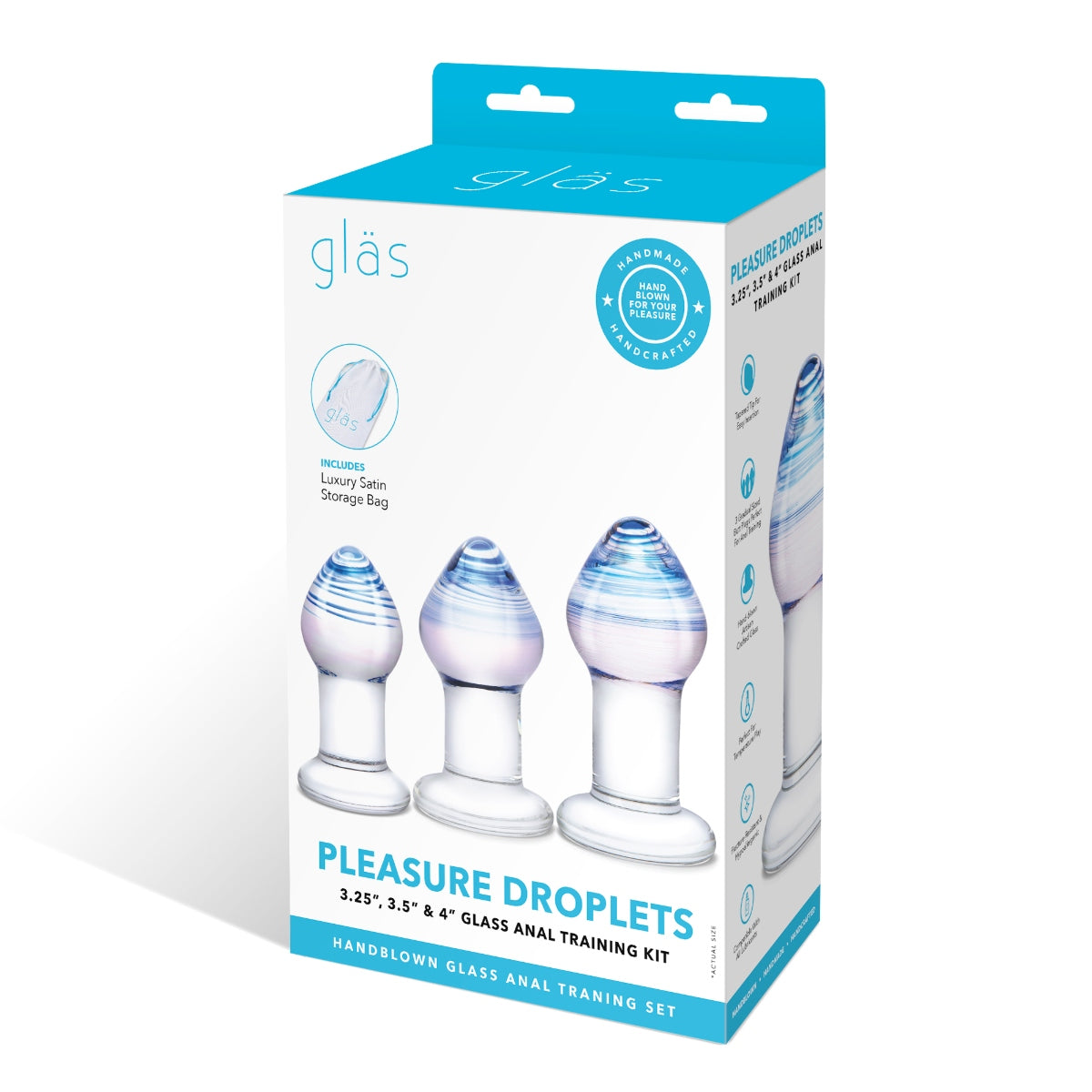 Glas | Pleasure Droplets Glass Anal Training Kit