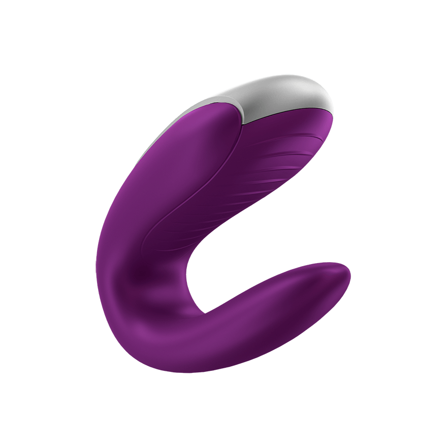 Couples Vibrator Satisfyer Double Fun Partner Vibrator | Violet    | Awaken My Sexuality