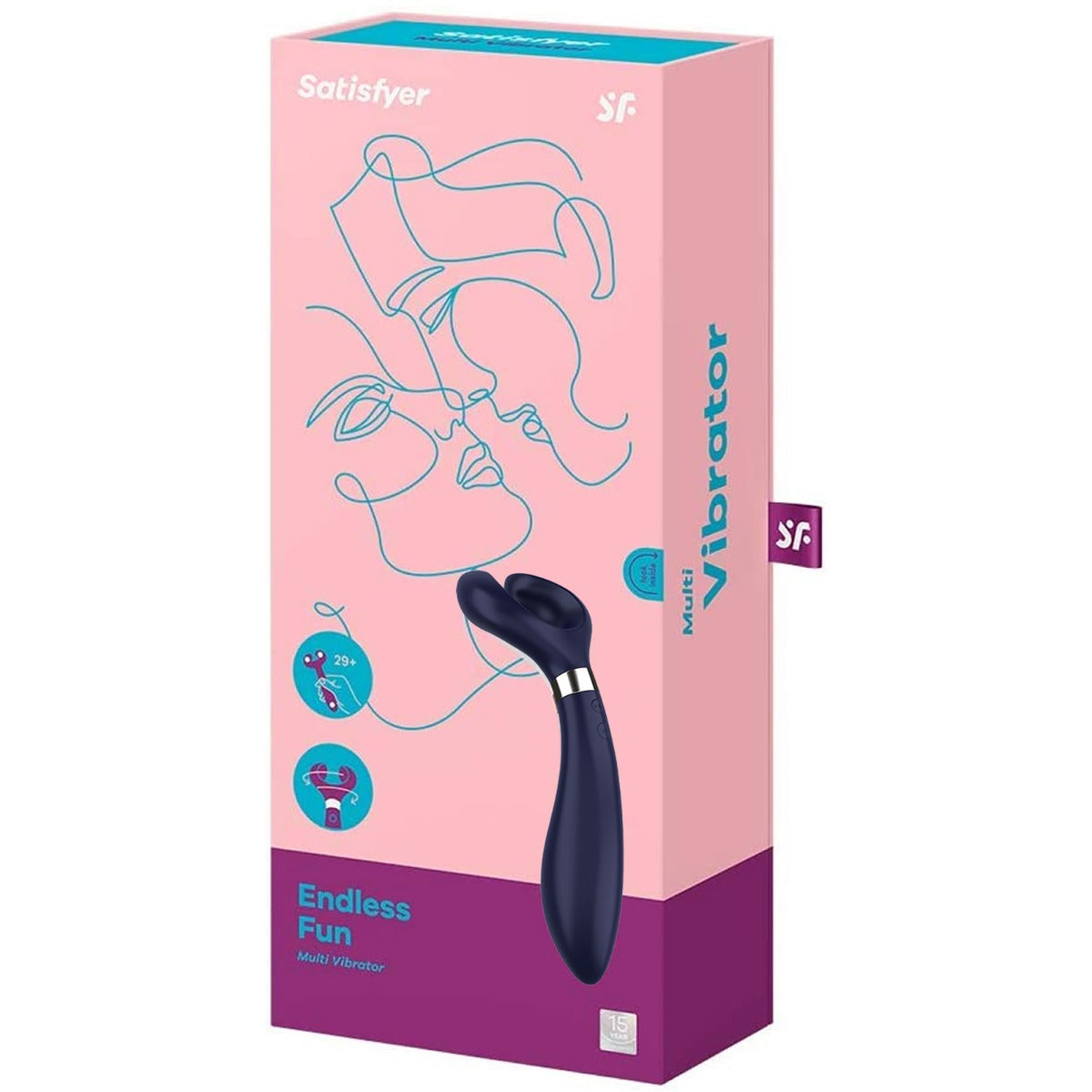 Multi Vibrator Satisfyer Partner Endless Fun 3 Vibrator Blue    | Awaken My Sexuality