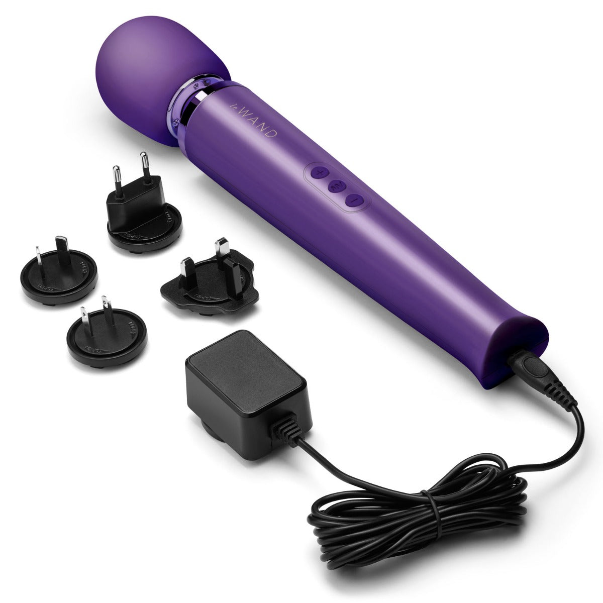 Vibrating Wands Le Wand | Rechargeable Vibrating Massager - Purple    | Awaken My Sexuality