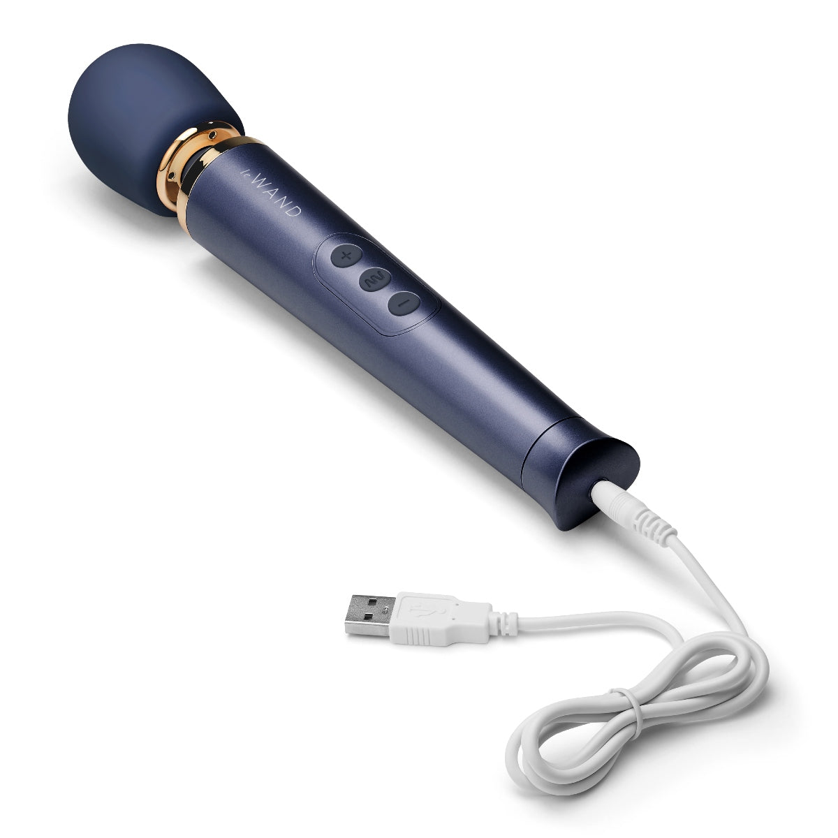 Vibrating Wands Le Wand | Petite Rechargeable Vibrating Massager - Navy    | Awaken My Sexuality