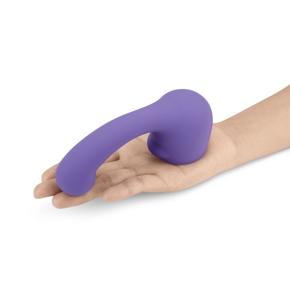 Vibrating Wands Le Wand | Curve Petite Weighted Attachment - Purple    | Awaken My Sexuality