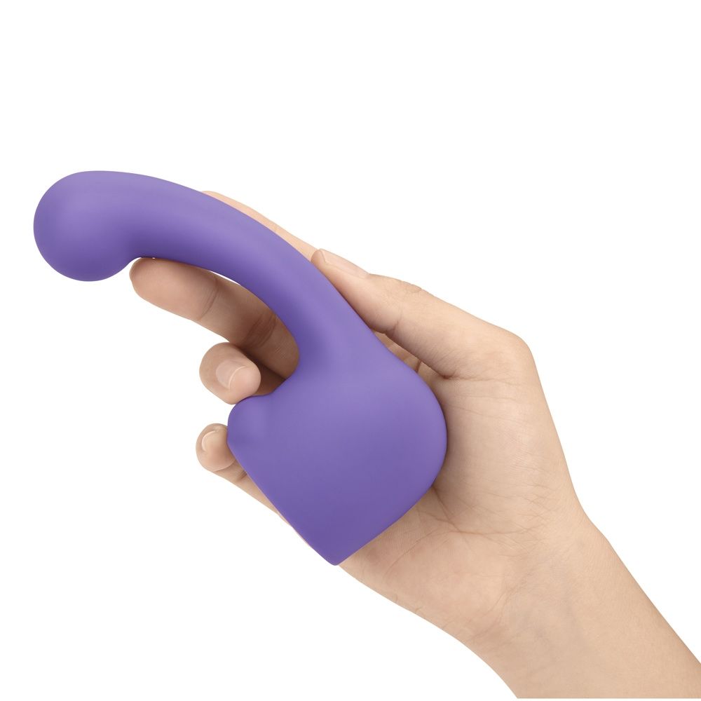 Vibrating Wands Le Wand | Curve Petite Weighted Attachment - Purple    | Awaken My Sexuality