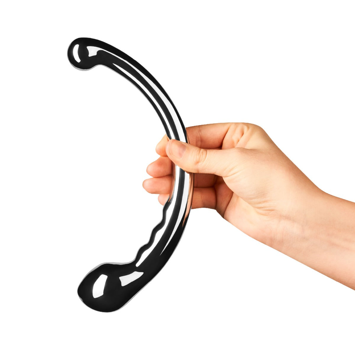  Le Wand | Hoop Pleasure Tool - Silver 8in    | Awaken My Sexuality