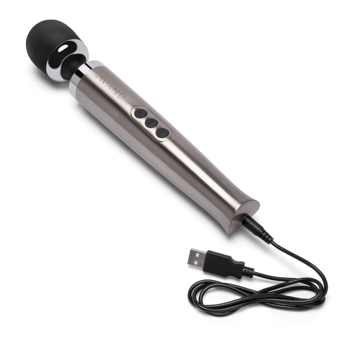  LE WAND | DIE CAST RECHARGEABLE MASSAGER  - SILVER    | Awaken My Sexuality