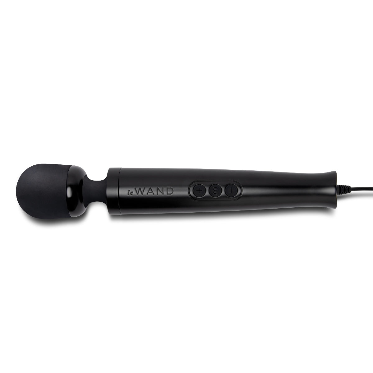 LE WAND | DIE CAST PLUG-IN MASSAGER - BLACK