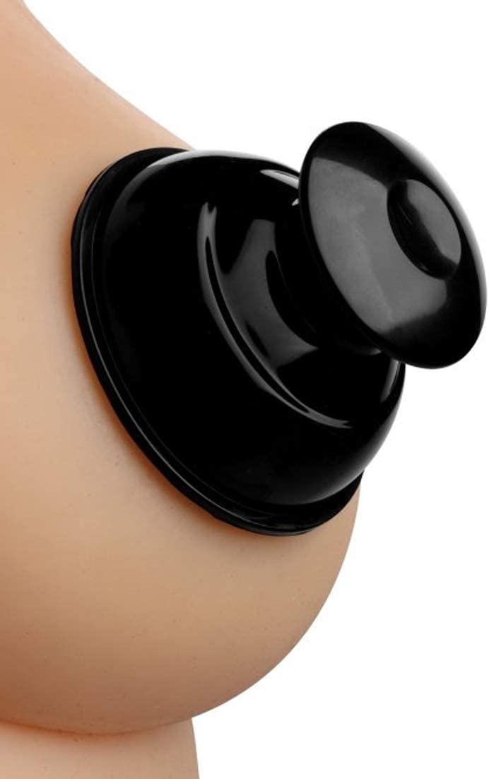 Nipple Play MASTER SERIES | Plungers Extreme Suction Silicone Nipple Suckers - Black    | Awaken My Sexuality