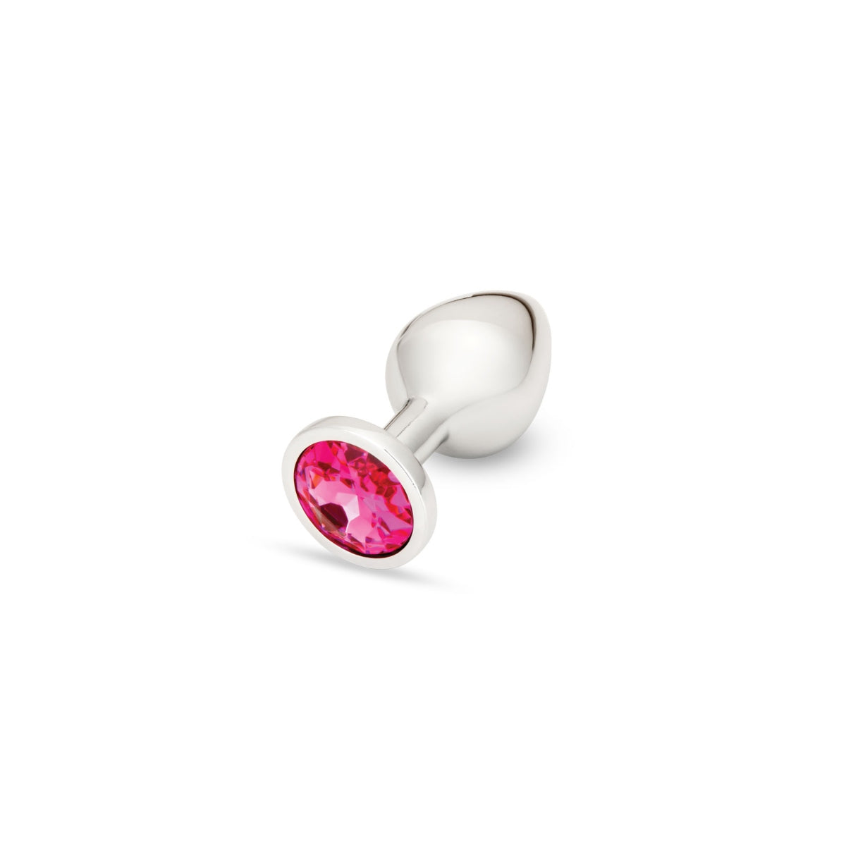 Me You Us | Crystal Jewels Pink Medium Metal Plug - Pink Jewel