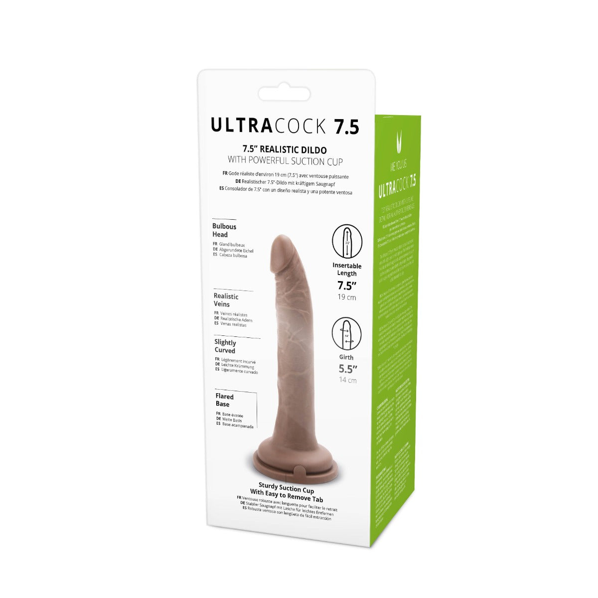 Suction Base Dildos Me You Us Ultra Cock 7.5 Caramel Realistic Dildo"    | Awaken My Sexuality