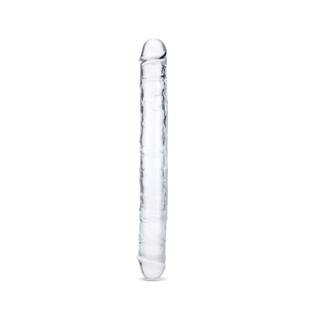 15" Ultra Cock | Clear Jelly Double Ended Dildo
