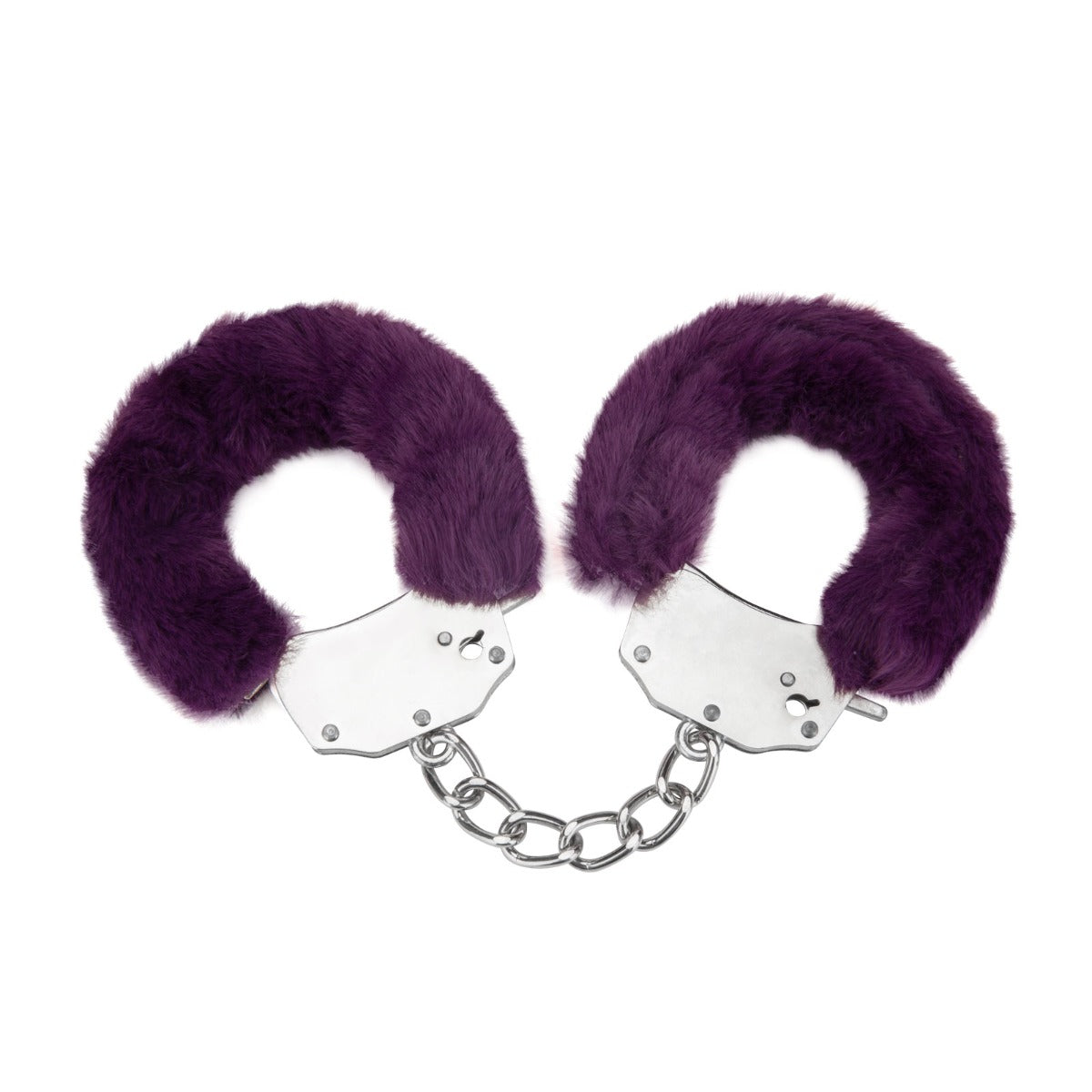 Handcuffs Me You Us | Furry Handcuffs Soft Faux Feather - Purple    | Awaken My Sexuality