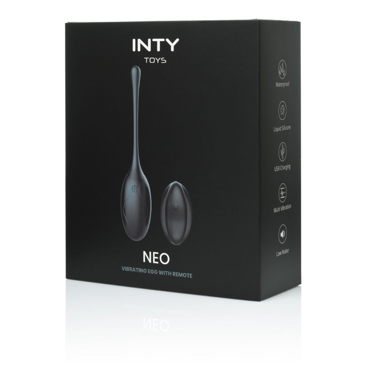 INTY Toys | NEO Vibrating Egg with Remote - Black