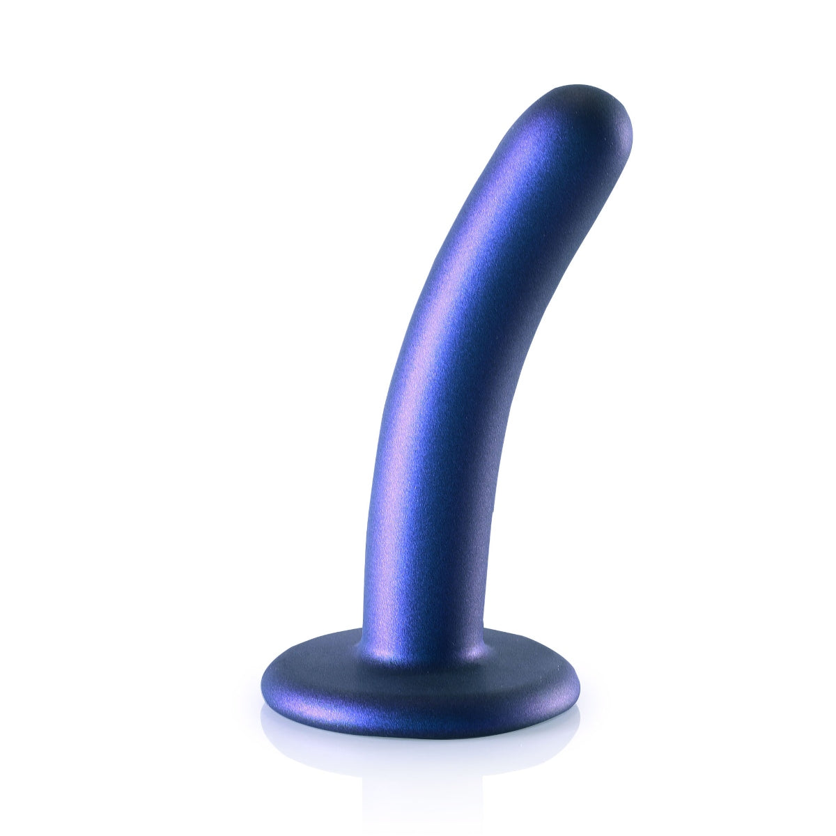  Ouch Smooth Silicone G Spot Dildo 5inch Metallic Blue    | Awaken My Sexuality