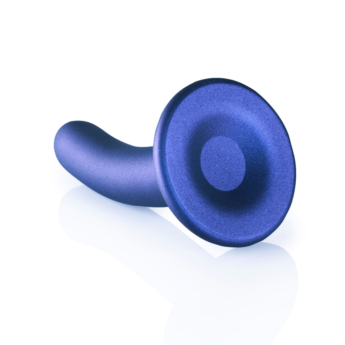  Ouch Smooth Silicone G Spot Dildo 5inch Metallic Blue    | Awaken My Sexuality