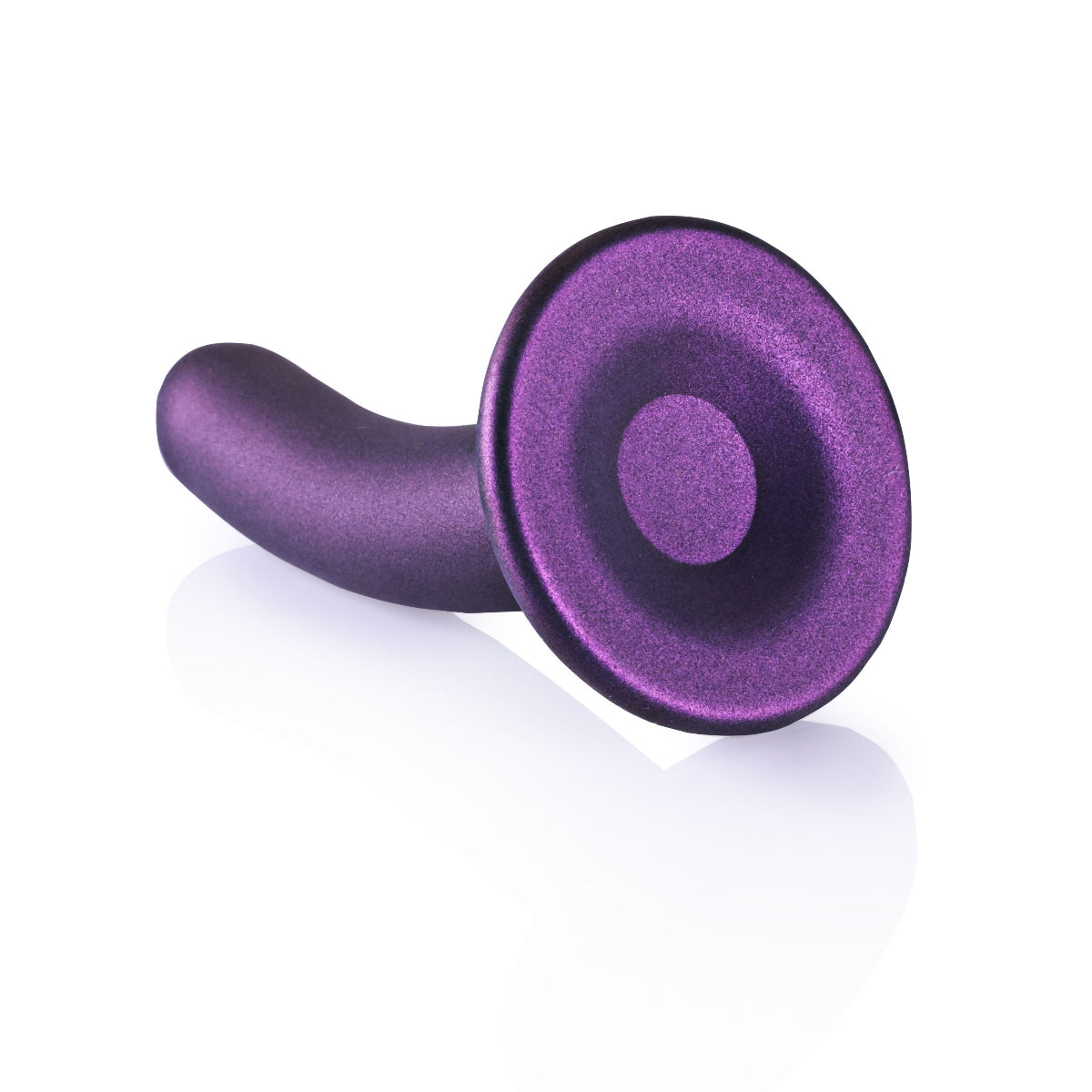  Ouch Smooth Silicone G Spot Dildo 5inch Metallic Purple    | Awaken My Sexuality