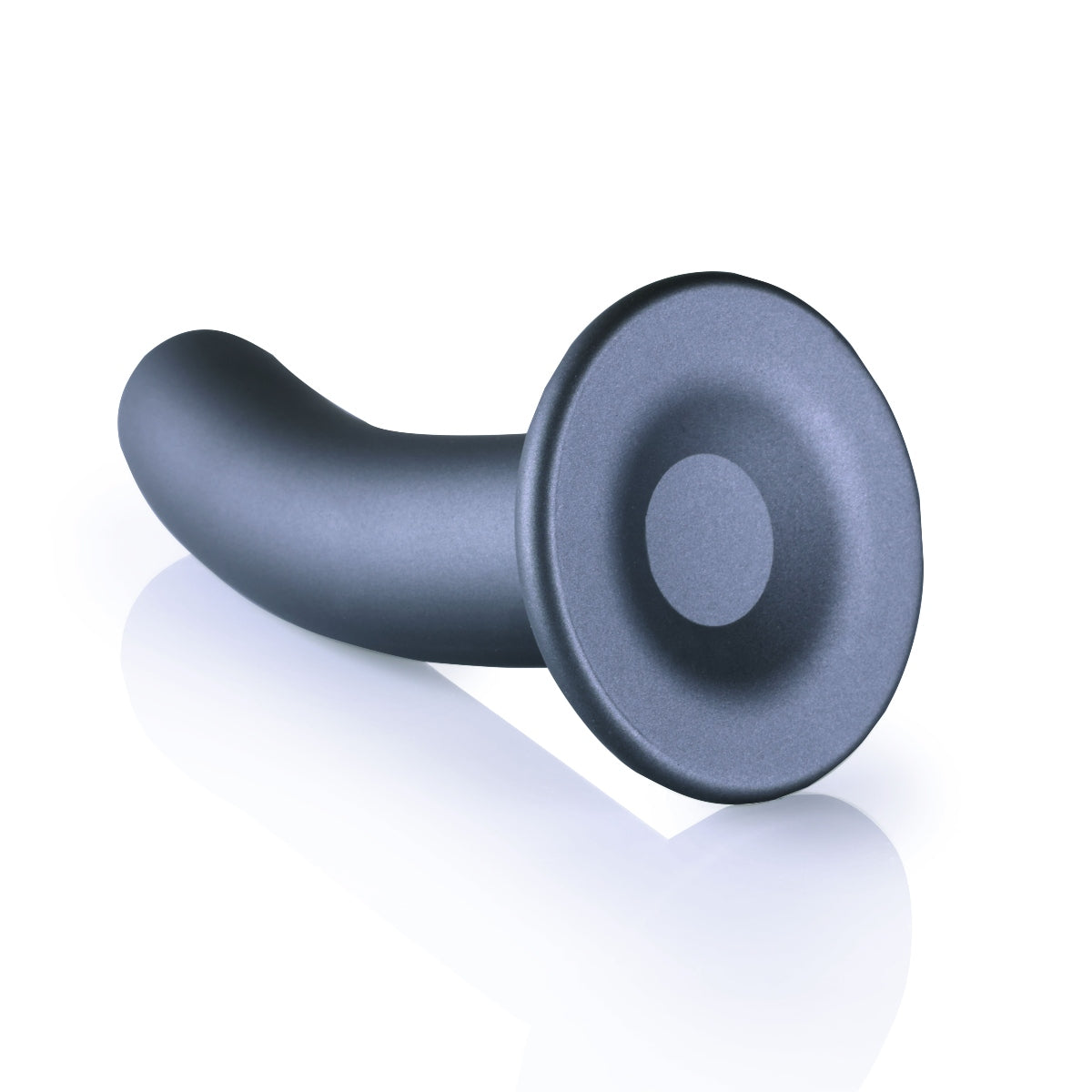  Ouch Smooth Silicone G Spot Dildo 6inch Metallic Grey    | Awaken My Sexuality