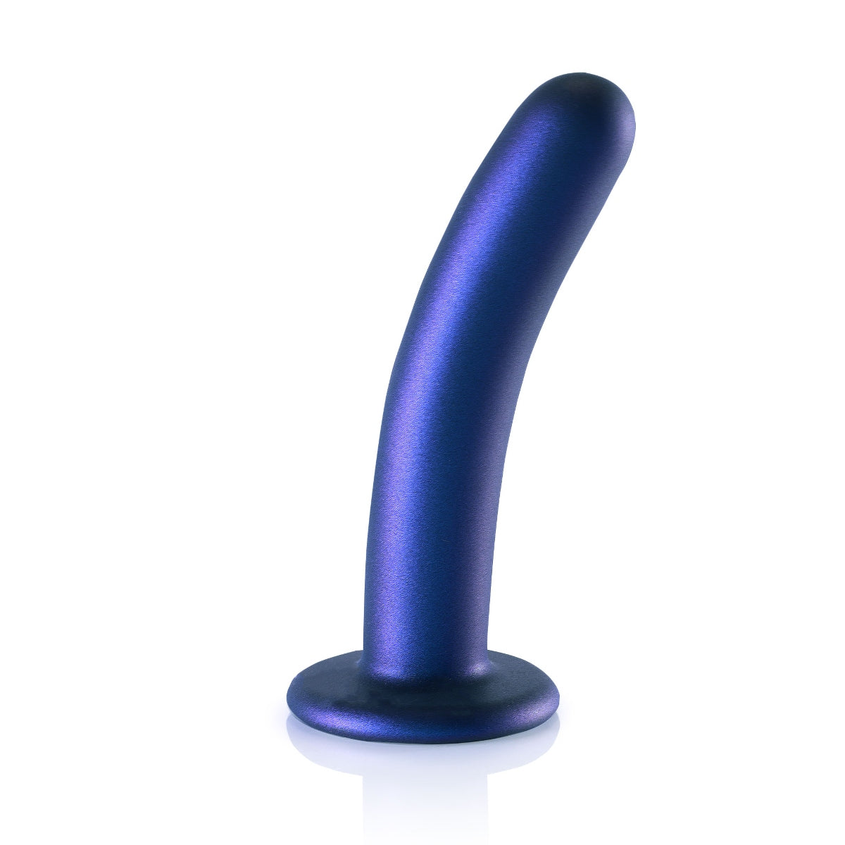  Ouch Smooth Silicone G Spot Dildo 6inch Metallic Blue    | Awaken My Sexuality