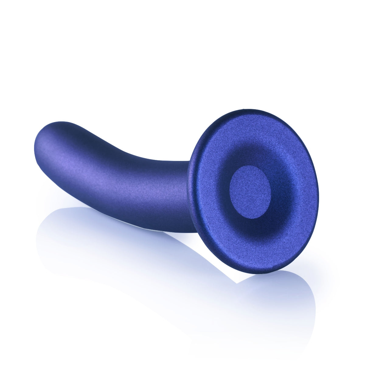  Ouch Smooth Silicone G Spot Dildo 7inch Metallic Blue    | Awaken My Sexuality