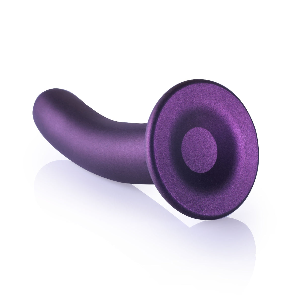  Ouch Smooth Silicone G Spot Dildo 7inch Metallic Purple    | Awaken My Sexuality