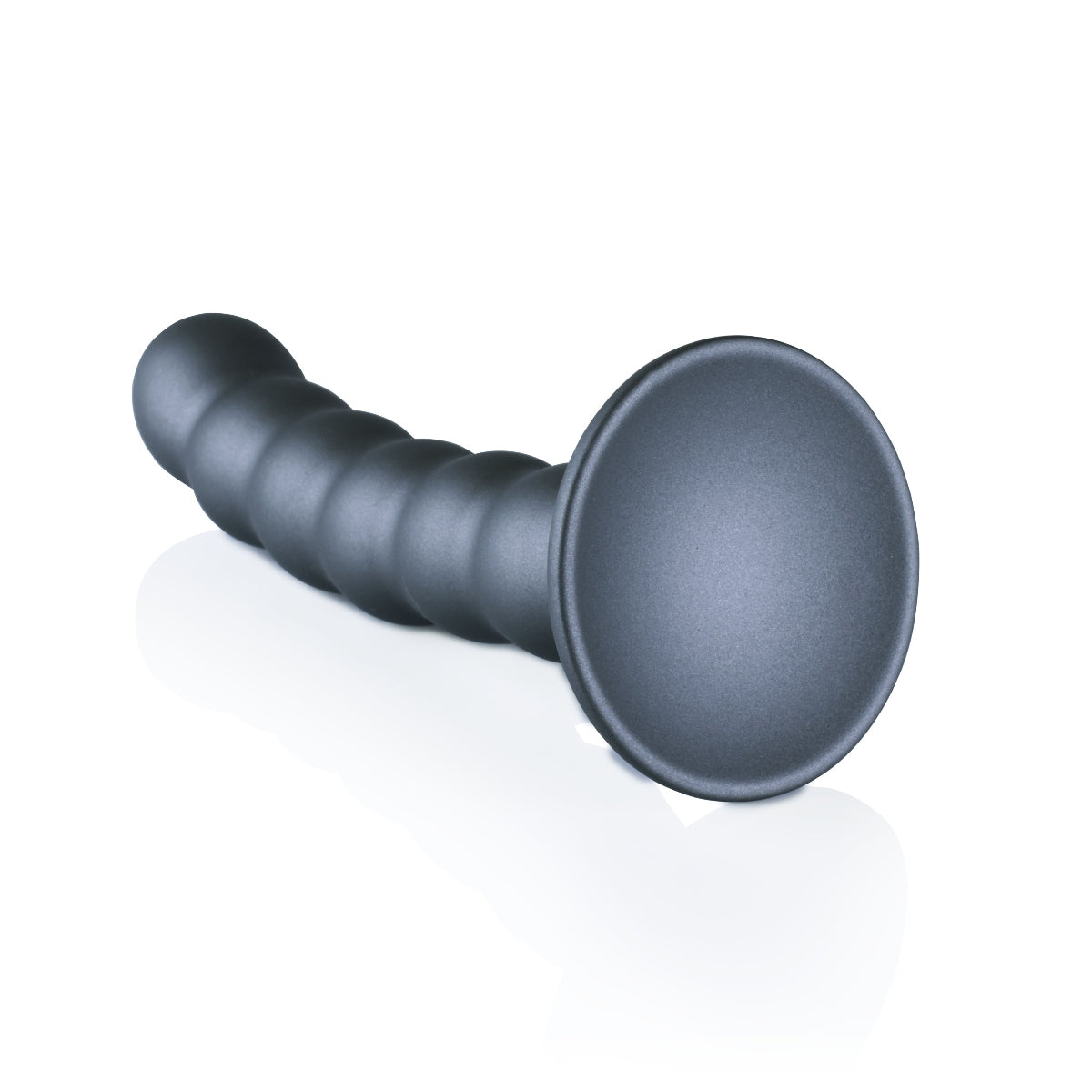  Ouch Beaded Silicone G Spot Dildo 5inch Metallic Grey    | Awaken My Sexuality