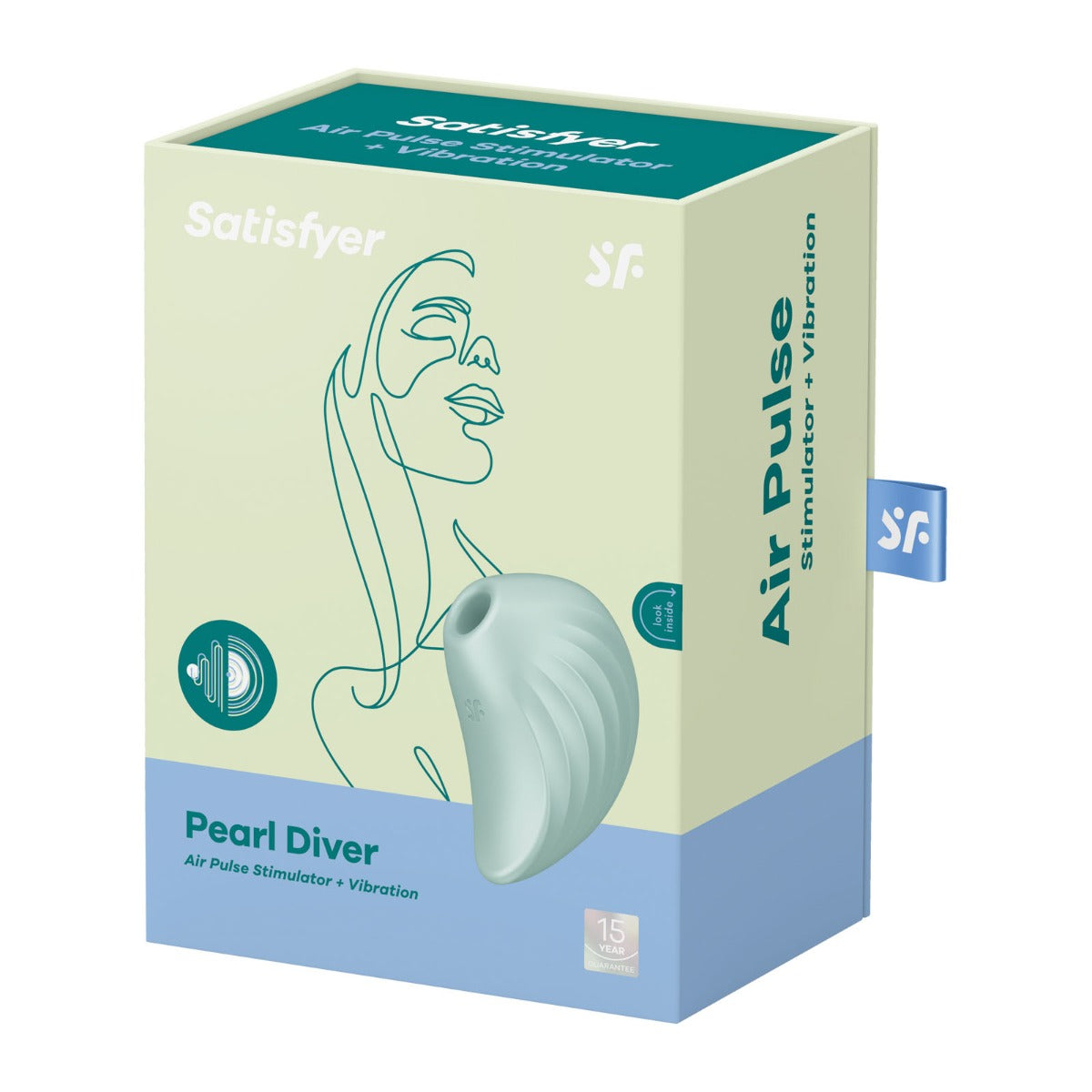 Clitoral Stimulation Satisfyer | Pearl Diver - Mint    | Awaken My Sexuality