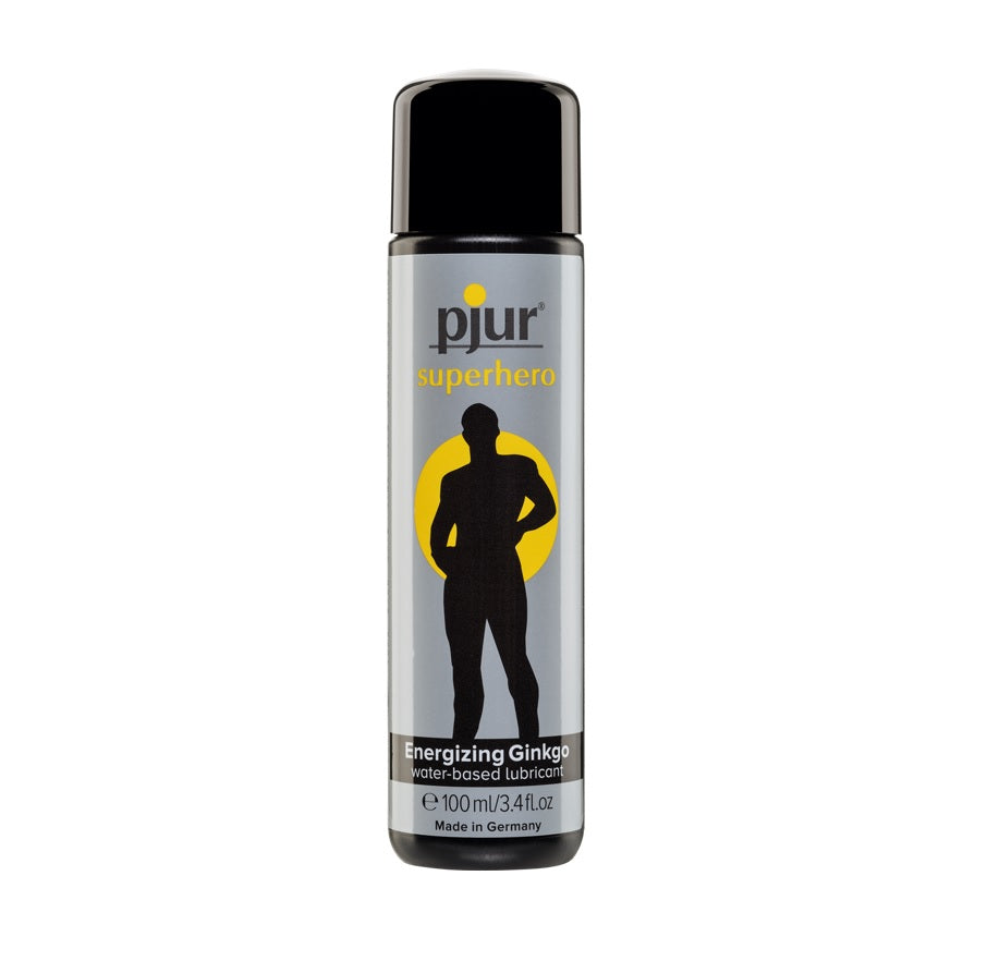 Water Based Lube Pjur | superhero Energizing Glide Lubricant - 100ml    | Awaken My Sexuality