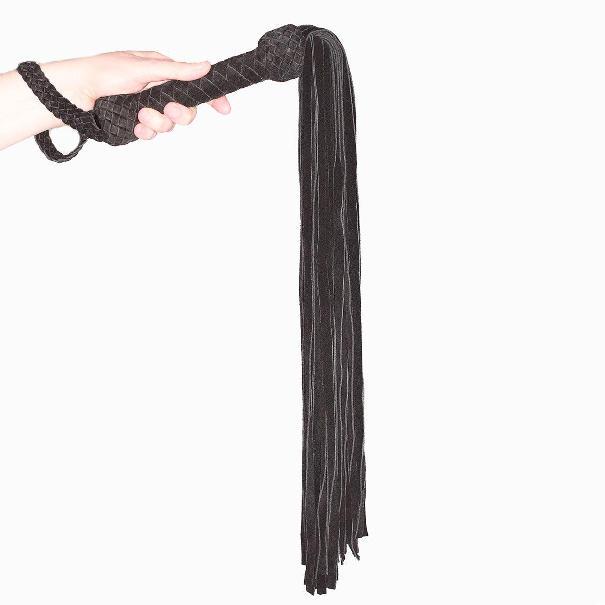 Prowler | RED Leather Suede Flogger - Black