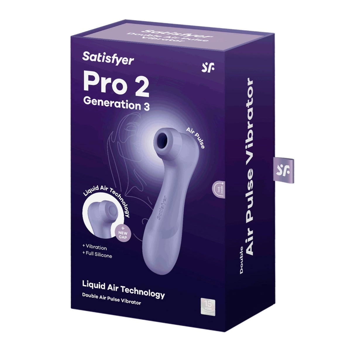 Clitoral Suction Satisfyer | Pro 2 Generation 3 with Liquid Air - Lilac    | Awaken My Sexuality