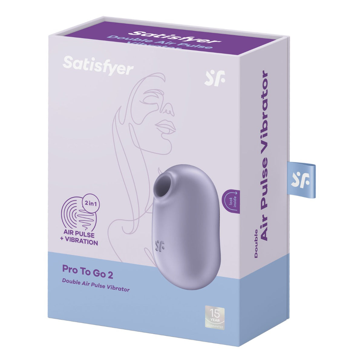 Clitoral Suction Satisfyer | Pro To Go 2 - Violet    | Awaken My Sexuality