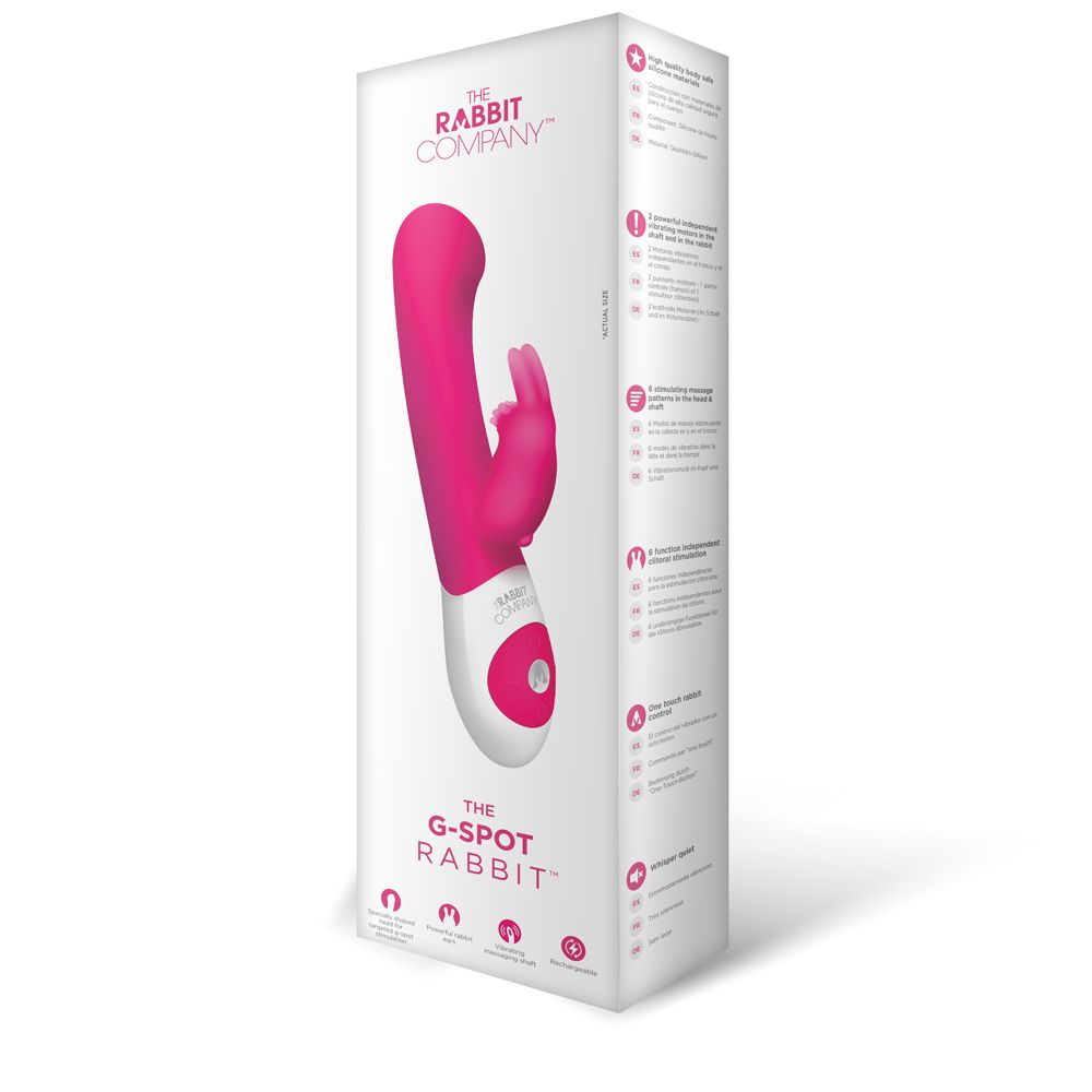 Rabbit Vibrator The Rabbit Company | The G-Spot Rabbit - Hot Pink    | Awaken My Sexuality