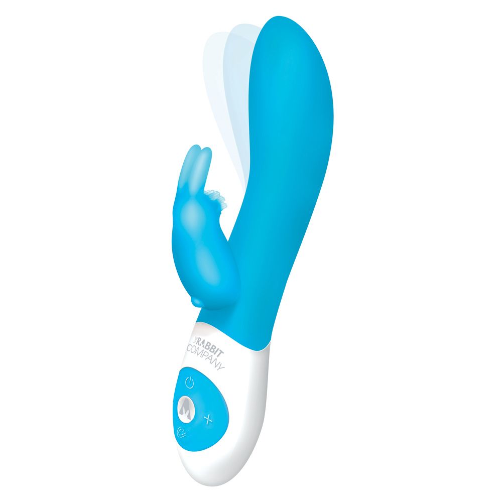 Rabbit Vibrator The Rabbit Company | The Come Hither Rabbit  - Blue    | Awaken My Sexuality