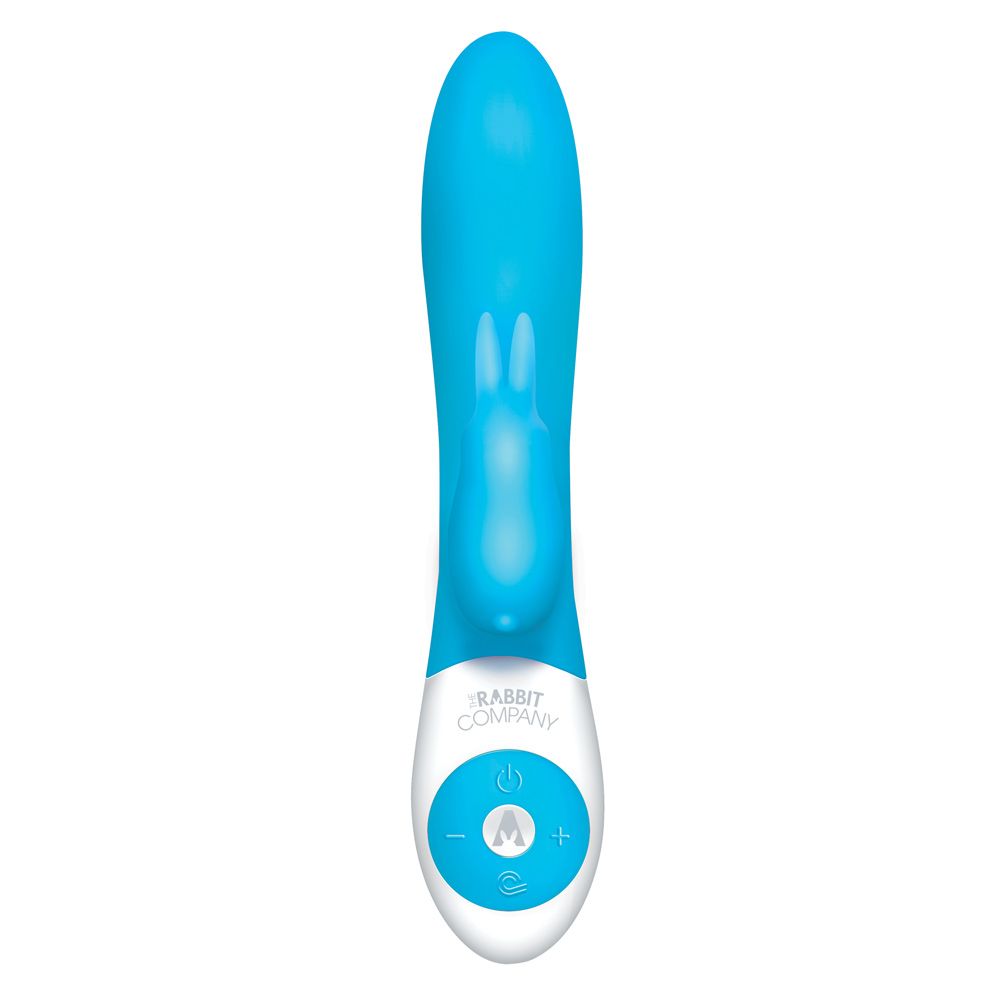 Rabbit Vibrator The Rabbit Company | The Come Hither Rabbit  - Blue    | Awaken My Sexuality