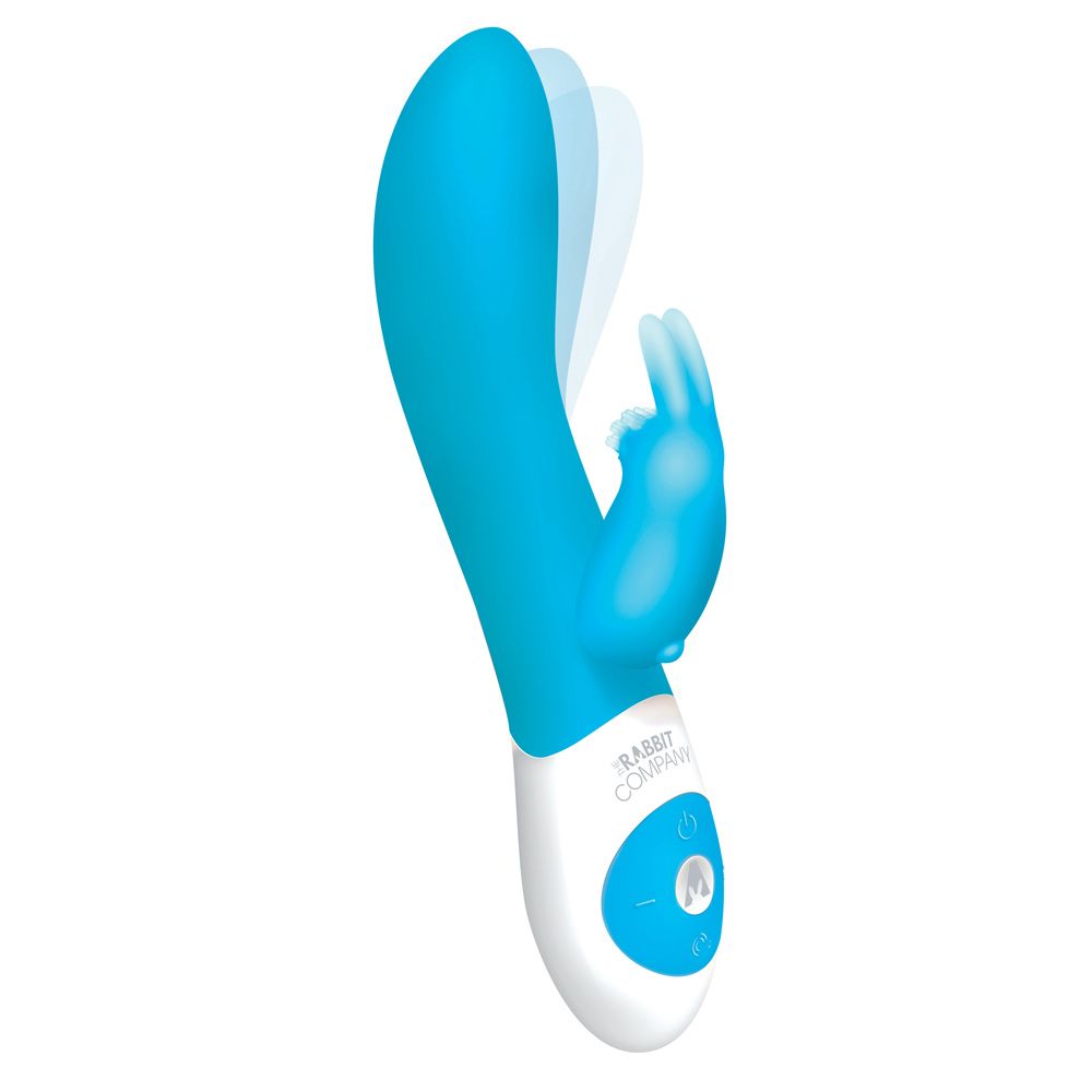 Rabbit Vibrator The Rabbit Company | The Come Hither Rabbit  - Blue    | Awaken My Sexuality