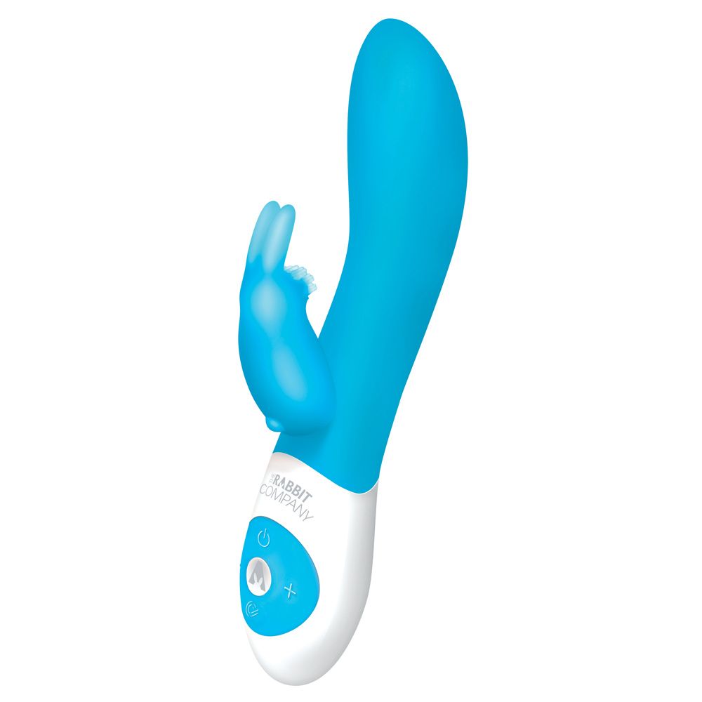 Rabbit Vibrator The Rabbit Company | The Come Hither Rabbit  - Blue    | Awaken My Sexuality