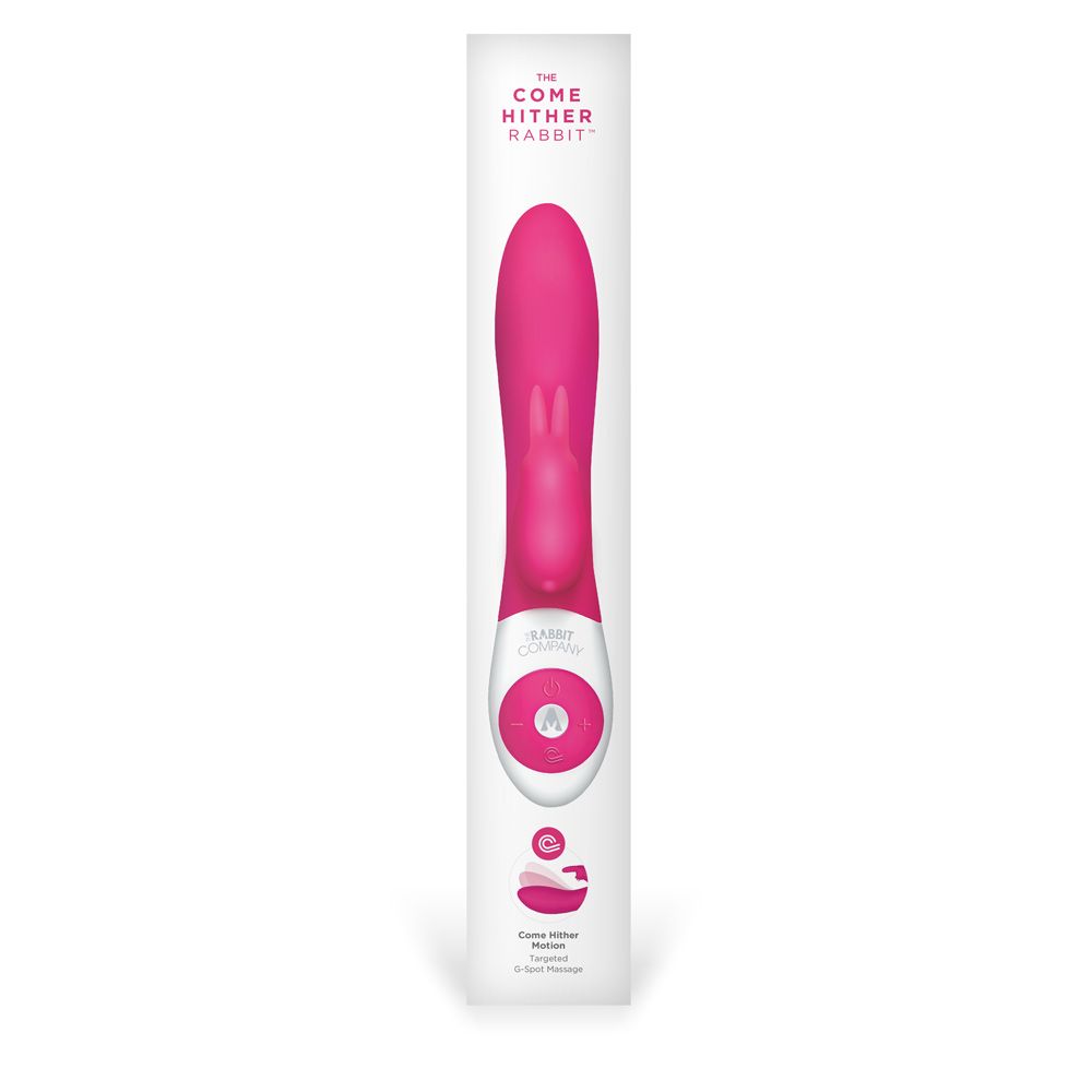 Rabbit Vibrator The Rabbit Company | The Come Hither Rabbit - Hot Pink    | Awaken My Sexuality