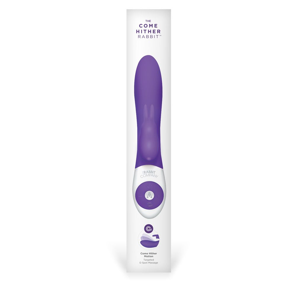 Rabbit Vibrator The Rabbit Company | The Come Hither Rabbit - Purple    | Awaken My Sexuality